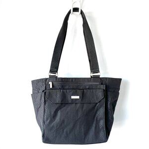 Baggallini Large Shoulder Bag, Black Zebra Print, Excellent Condition!